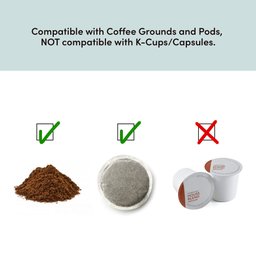 Elite Gourmet Ehc112 Cafeteira Elétrica Compacta 0,4l Berinjela - 2