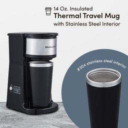 Elite Gourmet Ehc112 Cafeteira Elétrica Compacta 0,4l Berinjela - 4