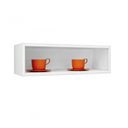 Ver imagem 4 de Armário de Cozinha em Aço 1 Porta Horizontal Basculante 70cm Luce Itatiaia Preto/Branco