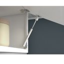 Ver imagem 6 de Armário de Cozinha em Aço 1 Porta Horizontal Basculante 70cm Luce Itatiaia Preto/Branco