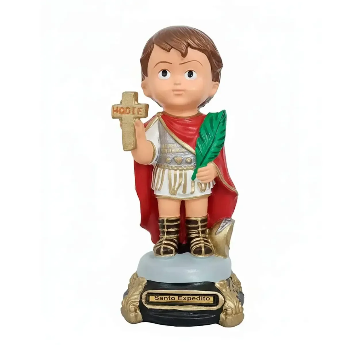 Ver imagem 1 de Imagem de Santo Expedito Infantil de Borracha Inquebrável - 15 cm