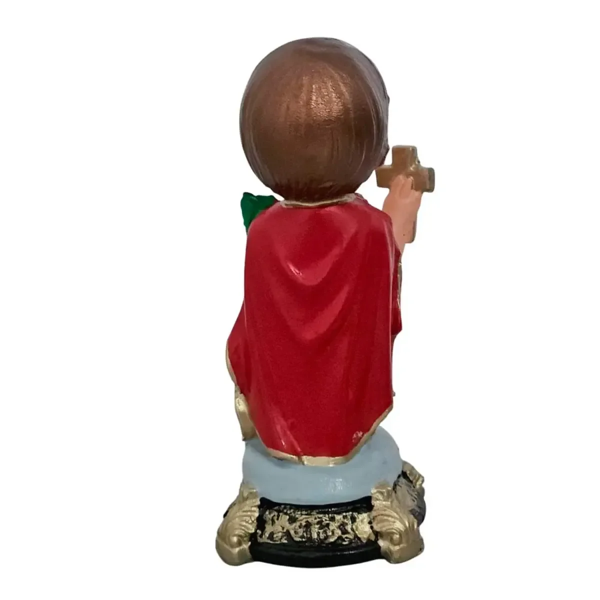 Ver imagem 4 de Imagem de Santo Expedito Infantil de Borracha Inquebrável - 15 cm