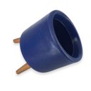 Ver imagem 3 de Vaso Doha Pequeno Pé Palito (22x19) Azul Alpe e Aritana