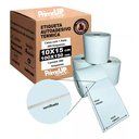 Ver imagem 3 de Etiqueta Térmica 100 X 150 Mm para E-commerce - Rolo com 200 Etiquetas