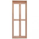 Ver imagem 1 de Porta de Madeira Camarão 213x94cm com Marco e Batente 14cm Ewk P25 Rondosul Abertura Esquerda