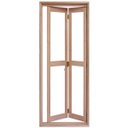 Ver imagem 3 de Porta de Madeira Camarão 213x94cm com Marco e Batente 14cm Ewk P25 Rondosul Abertura Esquerda