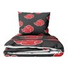 Edredom Casal Queen 3 Peças Anime Naruto Akatsuki Itachi - 3
