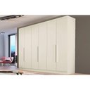 Ver imagem 1 de Guarda Roupa Casal 6 Portas e 4 Gavetas Oslo Off White - Europa