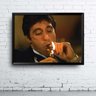 Quadro Scarface Charuto A4 - 1
