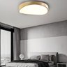 Luminária Plafon Sobrepor Madeira Moderno Led 3 Tons Teto Iluminação Sala Quarto Decoração Escritori - 11