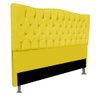 Cabeceira de Cama Box Estofada Solteiro 90 Cm Cecilia Tecido Suede - Seleguim Decor:amarelo - 2
