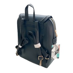 Mochila Gash em Couro Sintético com Bolso Antifurto P/ Celular - 3