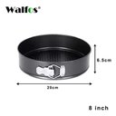 Ver imagem 2 de Forma de Bolo Walfos, Forma de Metal Redonda para Cozinha, Material Antiaderente 20 Cm