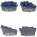 Ver imagem 4 de Chaise Hungria Pintura Marrom Corda Náutica E10 Trama Prata