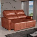 Ver imagem 1 de Sofá 2 Lugares 1,76m Retrátil e Reclinável Lyon Bom Pastor