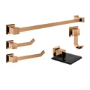 Ver imagem 1 de Kit de Acessórios para Banheiro 5 Peças Ro7009 Ducon Metais