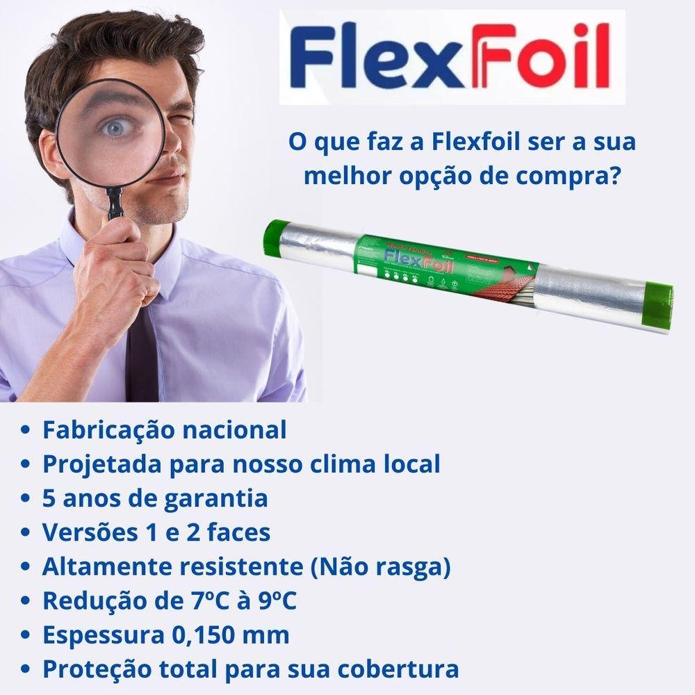 Manta Térmica para Telhado Flexfoil 60 M² + Fita(s) - 4