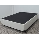 Ver imagem 2 de Base Box Casal Alta Cloud Bege 138x188x30 + Pes