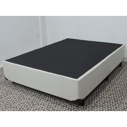 Base Box Casal Alta Cloud Bege 138x188x30 + Pes - 2