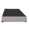 Base Box Casal Alta Cloud Bege 138x188x30 + Pes - 1