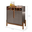 Ver imagem 5 de Buffet Bar com Adega Hangzhou Pérola Cedro