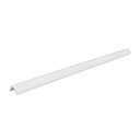 Ver imagem 2 de Cantoneira L PVC Protetor de Canto 25x25mm Barra 300cm 15 UN AZN - Branco Neve