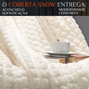 Ver imagem 2 de Manta Queen Size Grosso Cobertor Snow Super Quentinho Willow:off White