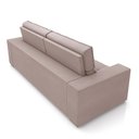 Ver mais imagens de Sofá Decorativo Hugo 2 Lugares 208cm Reclinável e Retrátil Veludo Rosê G45 - Gran Belo