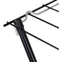 Ver imagem 5 de Varal de Chão Slim Preto Pratico Pequeno Suporta até 16kg Mor