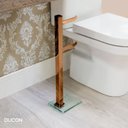 Ver imagem 3 de Papeleira de Chão 2 Hastes em Inox Ducon Metais