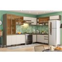Ver imagem 4 de Balcão de Cozinha Connect 3 Portas e 2 Gavetas c/ Tampo Duna/Cristal - Henn