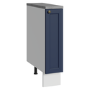 Ver imagem 1 de Balcão Porta-Temperos 20 cm 1 Porta Branco/Azul Vik Madesa