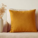 Ver imagem 1 de Capa de Almofada Linho Lisa 44x44cm Cores - Mostarda