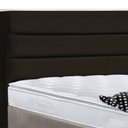 Ver imagem 1 de Cabeceira para Cama Box Solteiro 90cm Turim Suede Marrom - Vallisa Decor