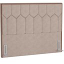 Ver imagem 1 de Cabeceira Cama Box Casal Queen 160cm P05 Londres Linho Bege