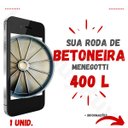 Ver imagem 2 de Roda Betoneira de Menegoti 250 / 400 Litros Plastica