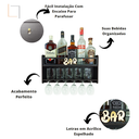 Ver imagem 2 de Bar de Parede Barzinho Bebidas Decoração Área de Festas