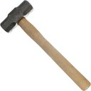 Ver imagem 1 de Marreta Oitavada com Cabo de Madeira 5,0kg - 1090855 - Sparta