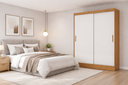 Ver imagem 1 de Guarda Roupa com 2 Portas 2 Gavetas Sapphire -grand Line