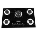 Ver imagem 4 de Kit Balcão Cooktop 2 Porta 1 Gav. C/Cooktop 5 Bocas Preto Bivolt