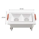 Ver imagem 2 de Spot Led Embutir Picco 5w 2700k Irc90 Branco 4892 St3228