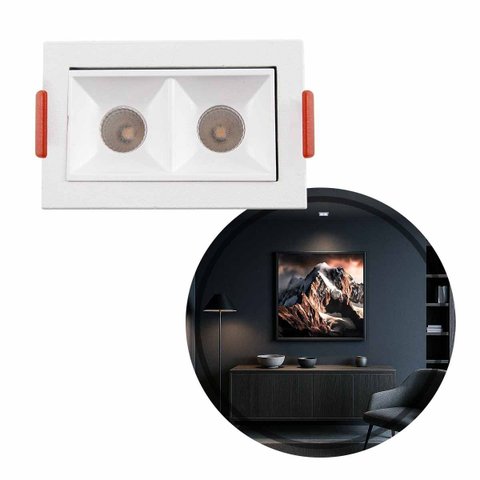 Spot Led Embutir Picco 5w 2700k Irc90 Branco 4892 St3228
