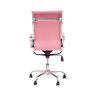 Cadeira de Escritório Esteirinha Giratória Ergonômica Alta - Rosa - 6 - 9