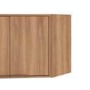 Ver imagem 2 de Armário Aéreo 2 Portas Canto Obliquo Thalita Nogal