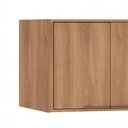 Ver imagem 1 de Armário Aéreo 2 Portas Canto Obliquo Thalita Nogal