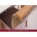Ver mais imagens de Conjunto Sala de Jantar Mesa Tampo de Vidro/MDF 4 Cadeiras Diana Espresso Móveis