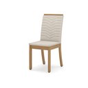 Ver imagem 6 de Conjunto Sala de Jantar Mesa Tampo de Vidro/MDF 4 Cadeiras Diana Espresso Móveis