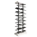 Ver imagem 1 de Kit Expositor de Calçados com 2 Coluna e 30 Suportes Chapa Screw Comac Branco/Preto