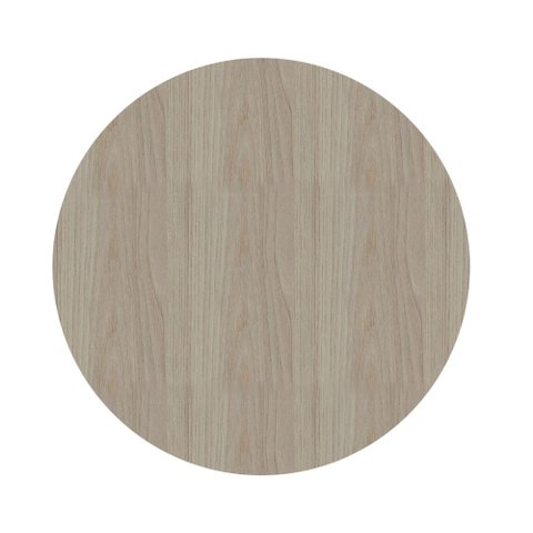Tampo Redondo 60 Cm (largura) Pe40 Pandin Mdp 4,00 Cm (altura) Cor Nogueira Casablanca