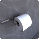 Ver imagem 1 de Porta Papel Higiênico de Parede Cromado Empire